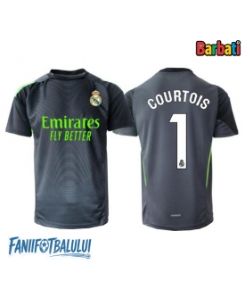 Real Madrid Thibaut Courtois #1 Portarii Tricou Fotbal Replică 2025-26 Barbati Treilea